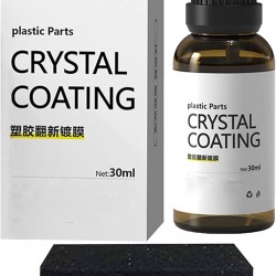 ملمع الجلد والقماش والبلاستيك الرهيب متعدد الاستخدامات Crystal coating